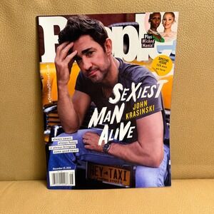 People Magazine John Krasinski Sexiest Man Alive Special Issue Nov‎ 25 2024
